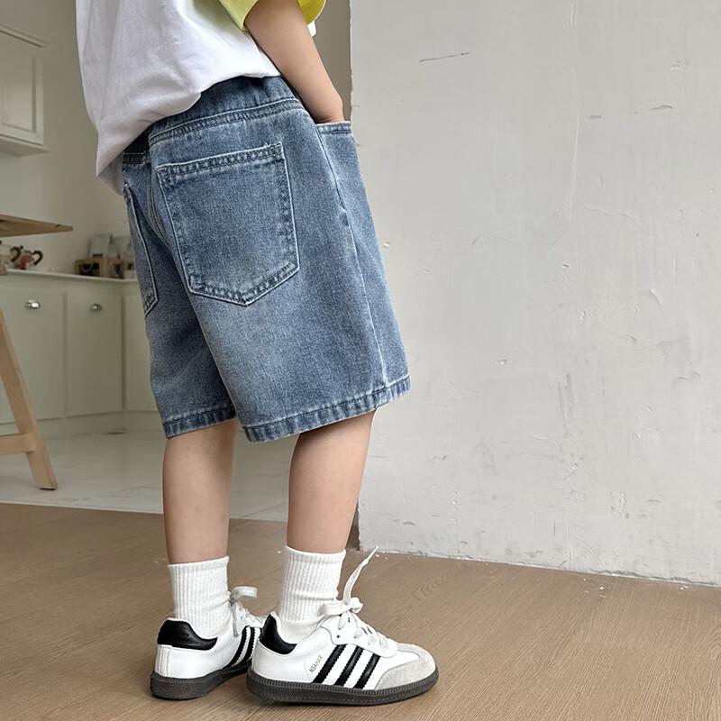 Boys' Summer Casual Thin Denim Shorts