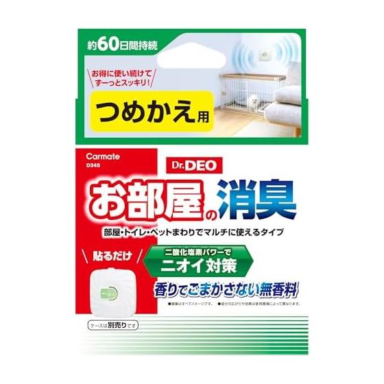 Carmate Disinfectant Deodorant Dr. Deo Room Deodorizer Paste Type Refill D345