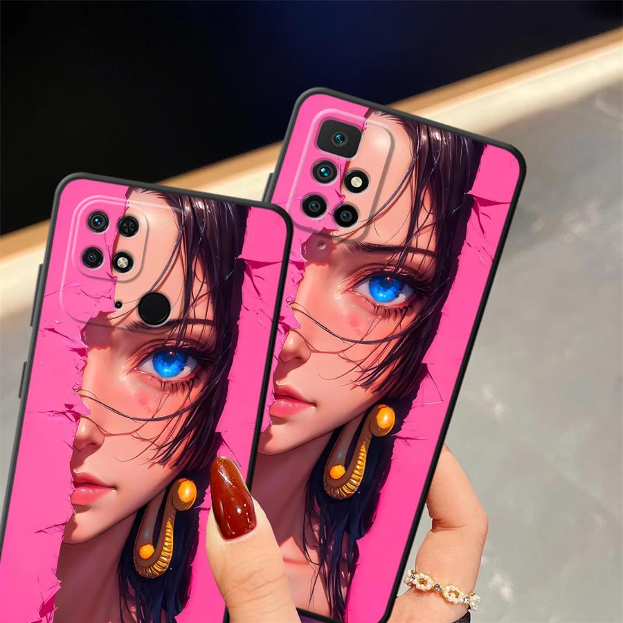 One Picec Nico Robin Nami Case for Xiaomi Redmi A5 A3 A4 A1 A2 Plus 13C 9 10 12C 14C K40 K80 Pro Black Soft Phone Cover