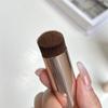 1pc Portable Foundation Brush Makeup Brush Bevel Top For Liquid Cream And Powder Contour Buffing Blending Concealer Face Brush