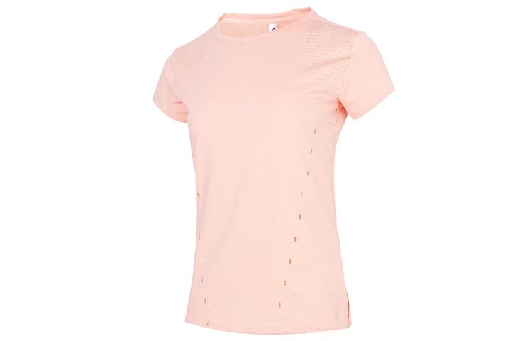 

Adidas T Shirts Women s Glossy Powder Crew Neck Moderate Other EA3342 S