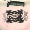 unused ON BOARD Miller Beer Print Short sleeve T-shirt LL pink Men's Used