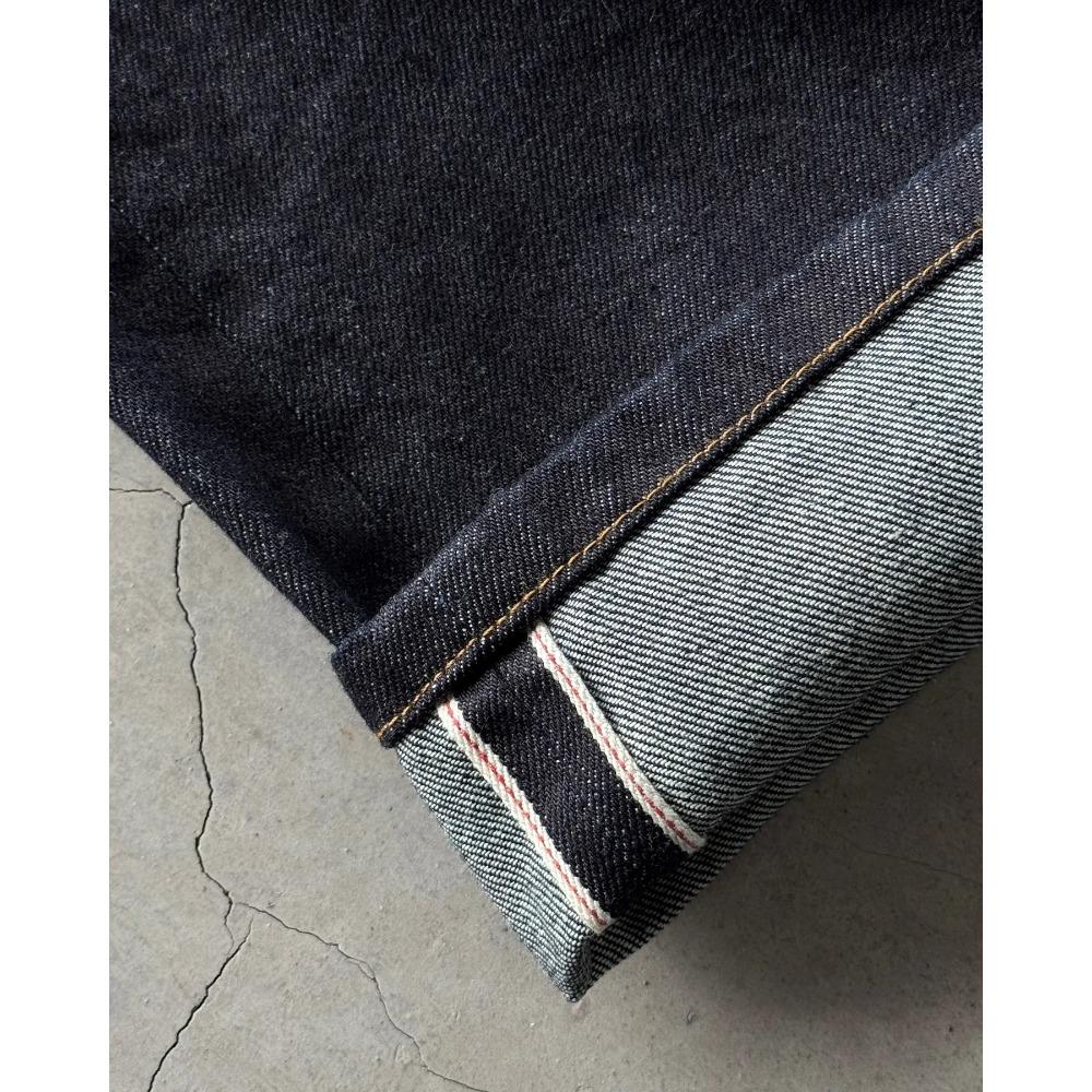 Kirsebærblomst Selvedge Broderi Denim Bukser Y2k Retro Casual Baggy Rett Vidde Ben Jeans Høy Kvalitet Hiphop Streetwear