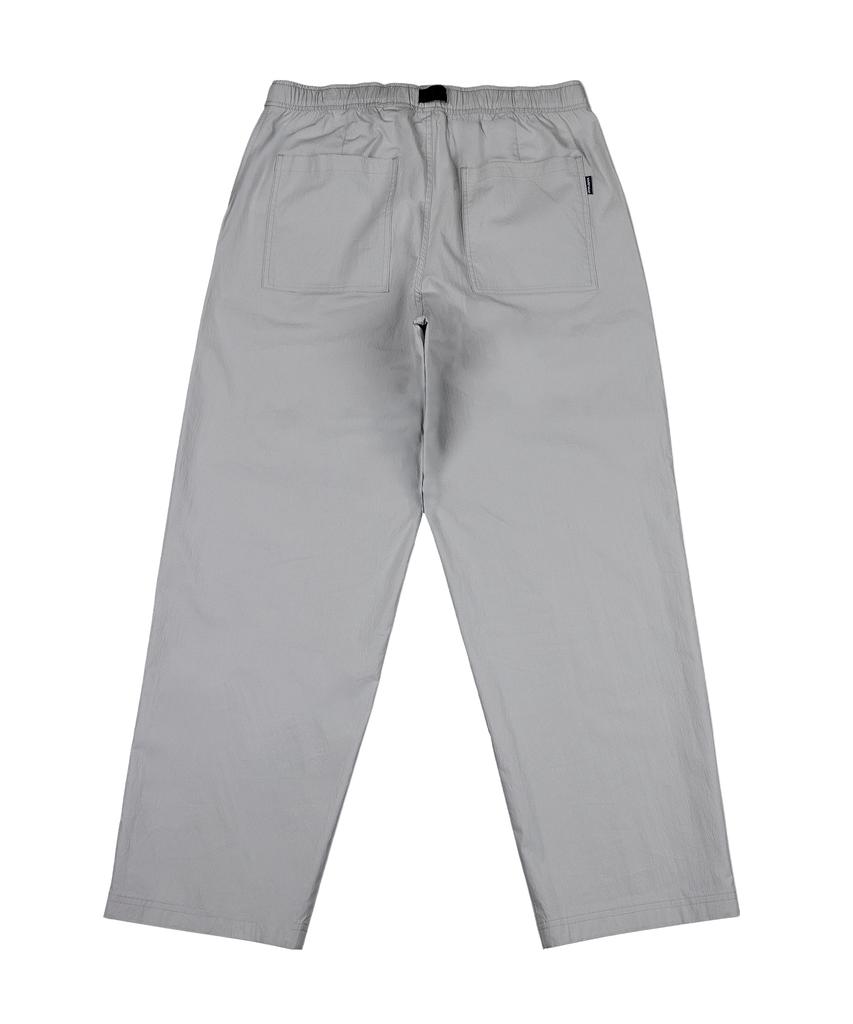WACKY WILLY Webbing Belt Fatigue Cotton Pants Light Grey