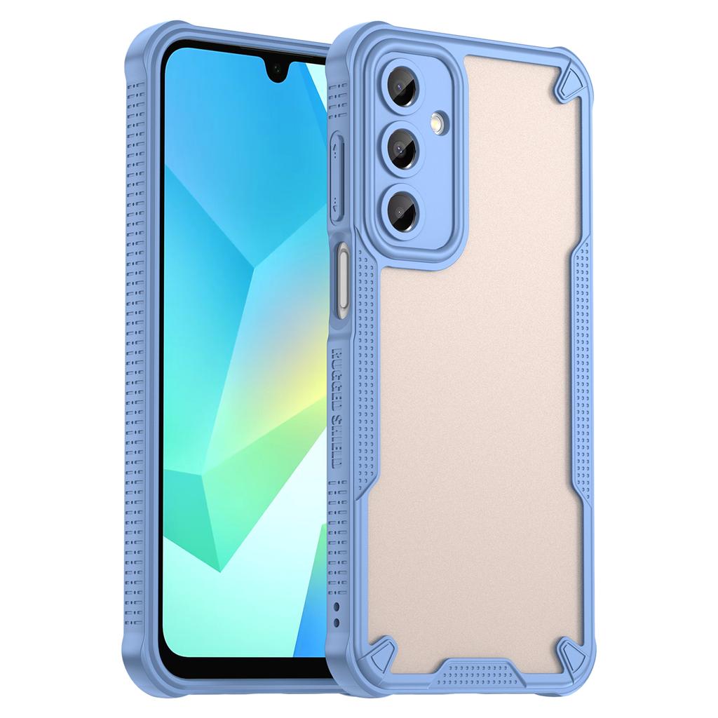 Armor Series For Samsung Galaxy A16 5G/4G Case PC+TPU Semi-Transparent Frosted Finish Protective Phone Cover