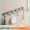 Punch-Free Wall Mounted Towel & Clothes Hook for Bathroom & Fitting Room