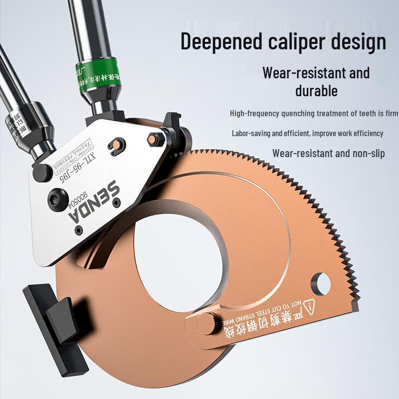 Shengda Ratchet Gear Cable Cutters