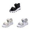 Summer Casual Womens Open Toe Sandals With Breathable Pu Upper For Beach And Daily Wear