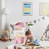 Doll Storage Box Toys Organization Plush Toy Storage Tube Transparent Plastic Stuffed Storage Barrel Children's toy Organizer