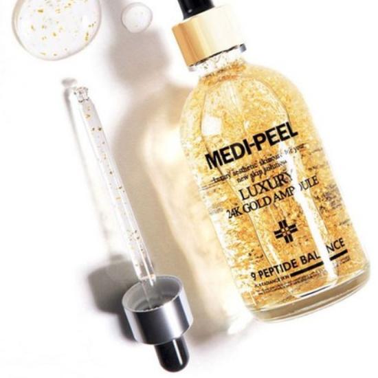 MEDI-PEEL Luxusní zlatá ampule – 100 ml, 24karátové zlato, rozjasňující