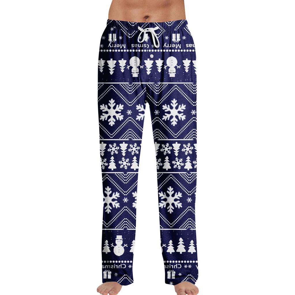 Anime Pajama Pants Sleepwear Casual Drawstring Elastic Waist Pants Comfy Straight Yoga Loose Trousers
