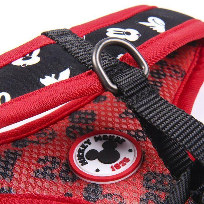 Harnais pour Chien - CERDÁ LIFE'S LITTLE MOMENTS - Mickey Mouse - S-M - Rembourré - Boucle Rapide