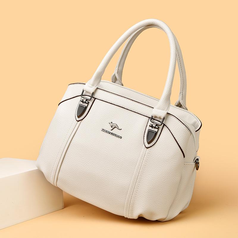 Umhängetasche, Mom Bag, Einzel-Schultertasche, Mehrere Fächer, Damen-Tasche mit großem Fassungsvermögen