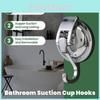 Modern Abs Vacuum Adhesive Hook Durable No Damage Bathroom And Kitchen Storage