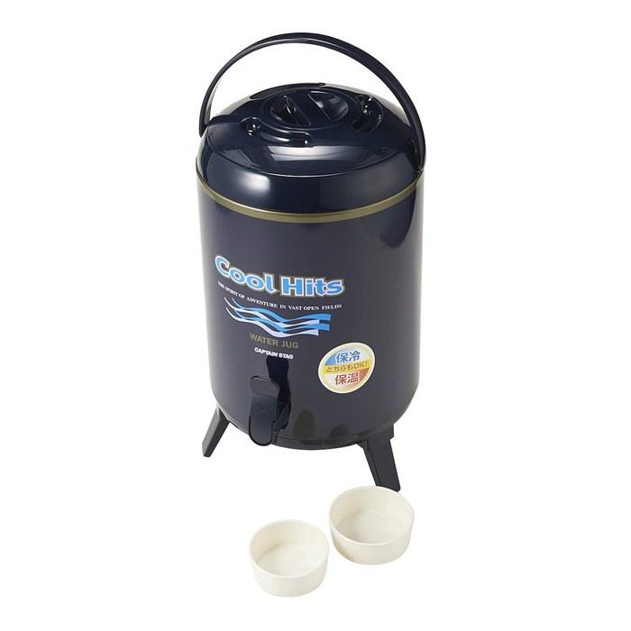 Captain Stag Cool Hits Water Jug 10L (Navy) M-5028 9.5L