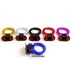 Universal Decorative Fake Tow Hook Sticker Kit Non-Functional Auto Body Styling Decals Car Bumper Exterior Accessories