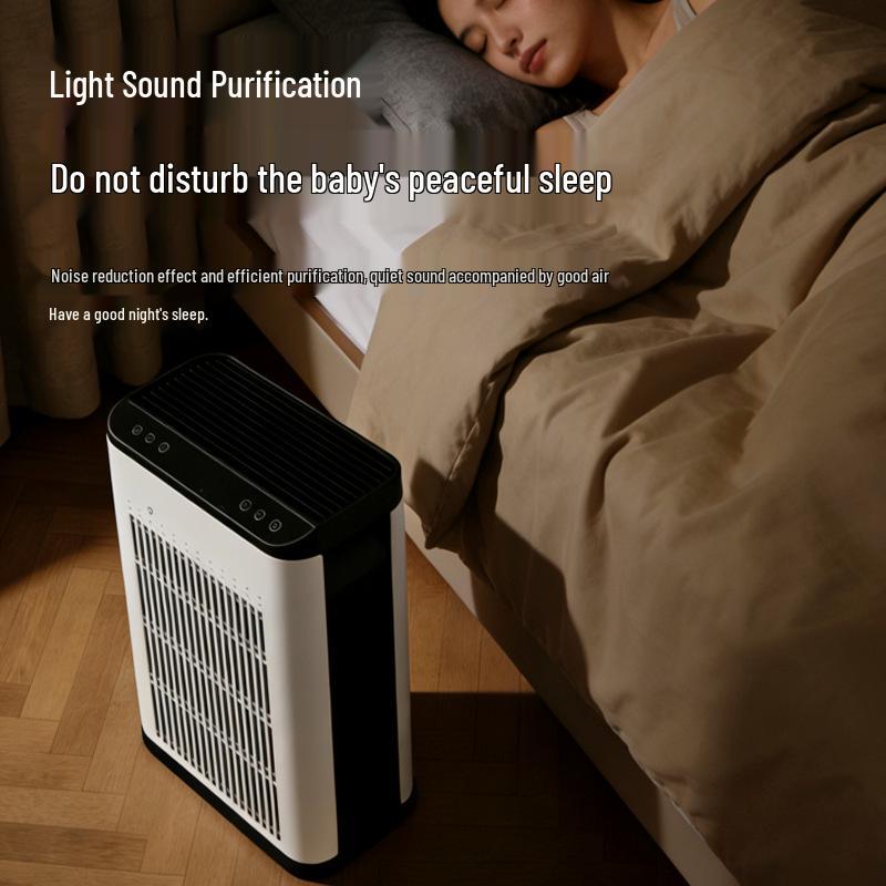 

Dual-Intake Home Humidifier & Air Purifier for Pet Hair and Formaldehyde Removal белый
