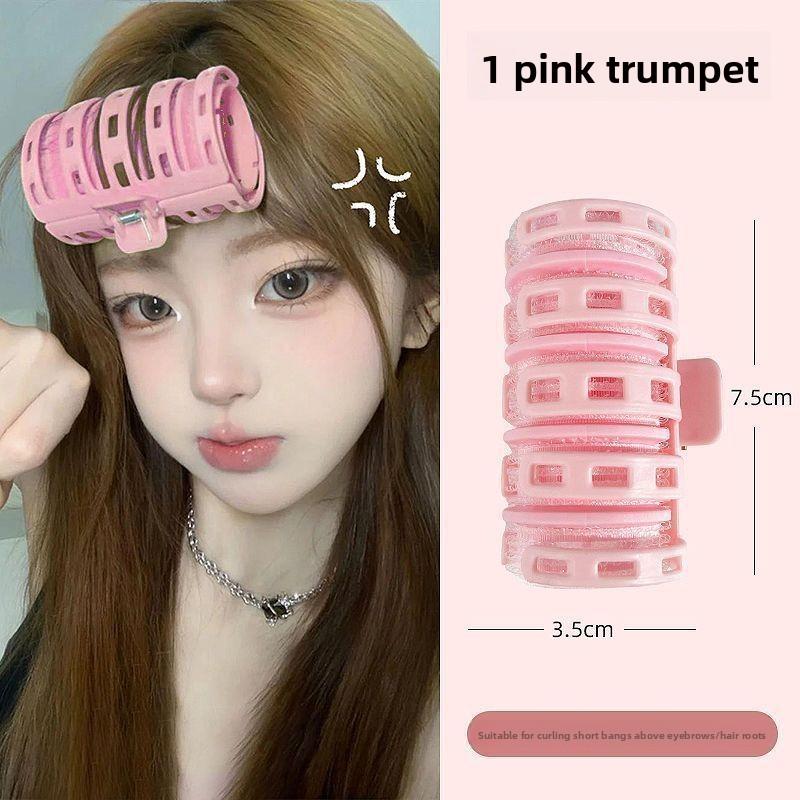 1PCS French Air Inward Bangs Curler Hair Fluffy Clip Big Wave Fixed Artifact Curling Clip DIY Hairdressing Tool