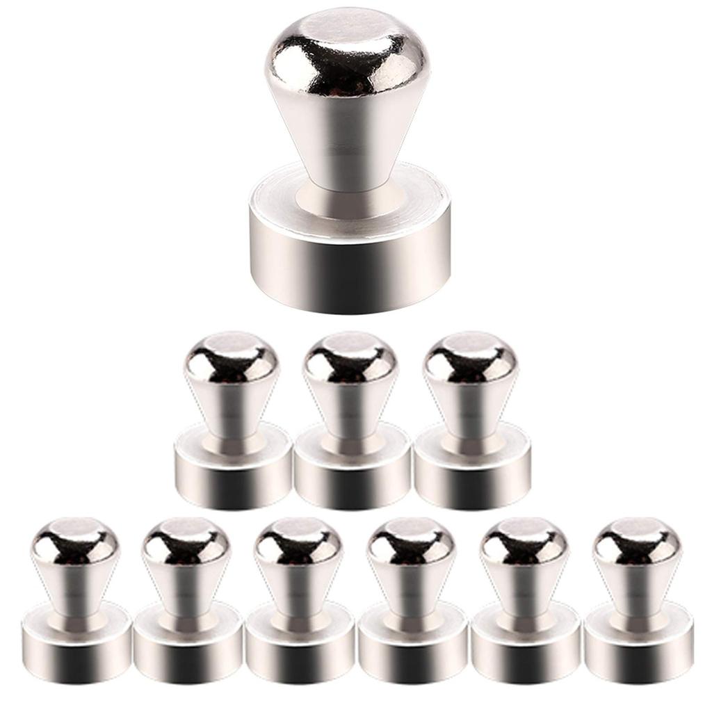 Cosego Super Strong Magnetic Powerful Magnetic Office Ideal for and Office Pack of 10 Hooks, Pins, Supplies, 1621mm Diameter, Maps, Whiteboards,