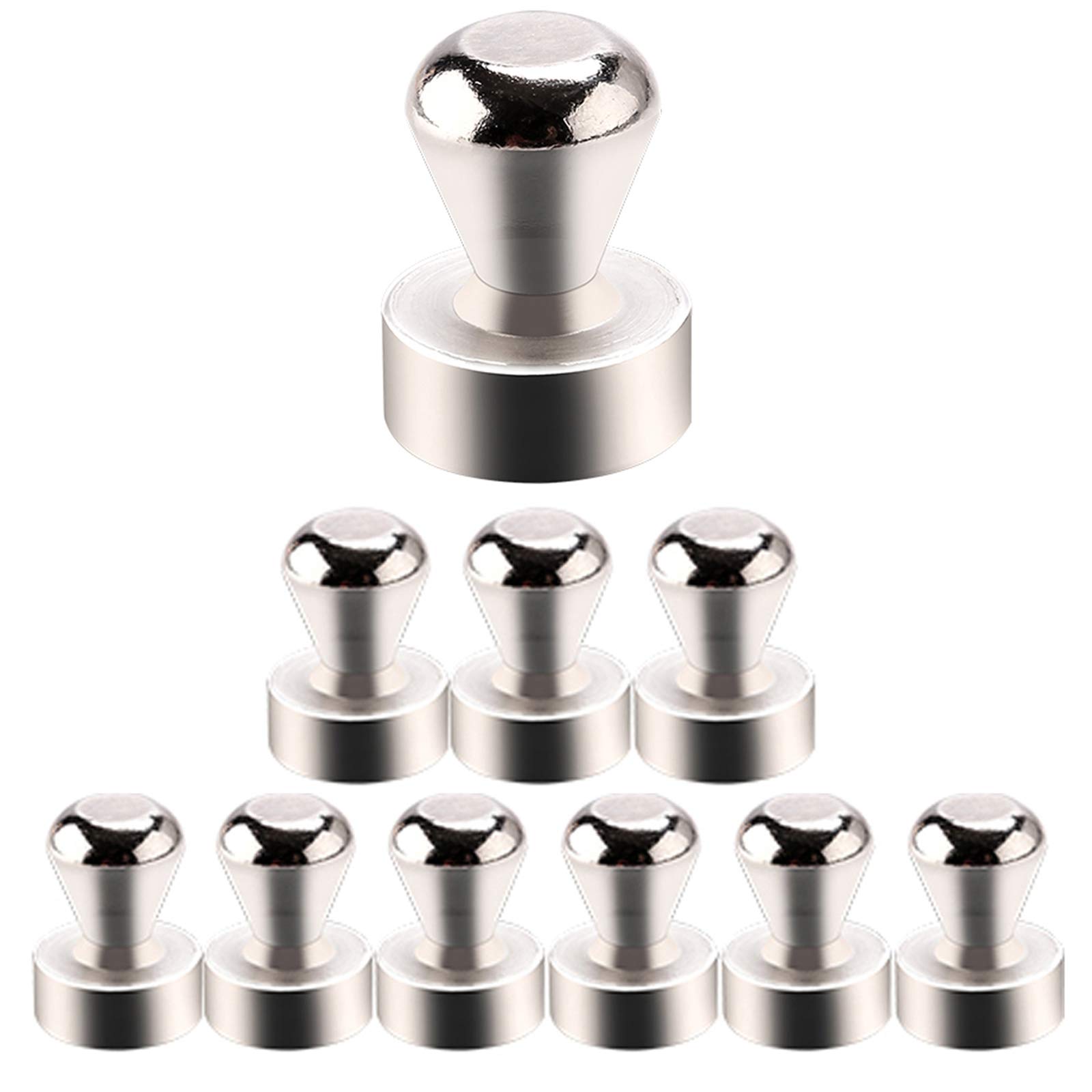 

Cosego Super Strong Magnetic Powerful Magnetic Office Ideal for and Office Pack of 10 Hooks, Pins, Supplies, 1621mm Diameter, Maps, Whiteboards,