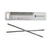12 Pcs Dental Metal Polishing Stick Strip with Single Side of Alumina-Plated Sanding Surface 4mm Width