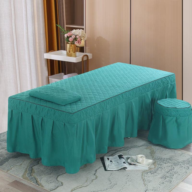Beauty with Holes Bed Cover Single Piece Beauty Salon Therapy Massage Special Bedclothes Thickened  All-season Use Bedspread