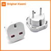 Xiaomi 1ks Zásuvkový adaptér z Velké Británie do EU 220V Euro Cestovní zásuvkový konvertor AC nástěnná nabíječka Napájecí adaptér Britský britský adaptér Elektrické zásuvky
