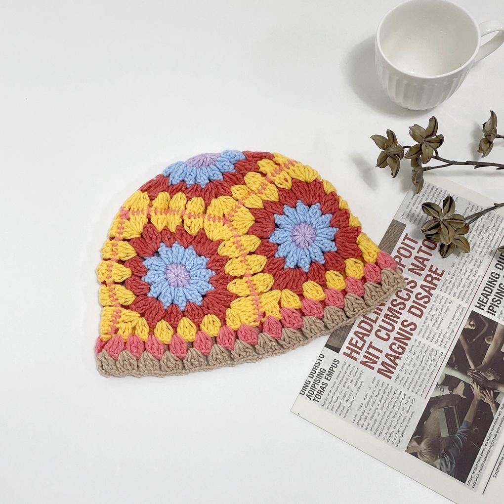 Women's and Men's Daily Flower Boheme Bucket Hat