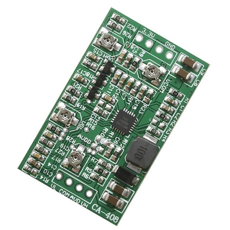 Voltage Step Up TCON Board for LCD Screen, 3.3/5V Input Voltage Adjustable Module with 4-Channel Output CA-408/CA-508