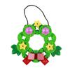 MOC Christmas Village House Building Blocks Sleigh Reindeer Tree Present Car Wreath Fireplace Gingerbread Man Bricks Toys  Gift