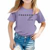 Toddler Girl Boy T-Shirts Kids Top Boys And Girls Printed Short Sleeved T-shirt 1-12Y Summ