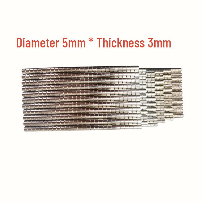 Neodymium Iron Boron Double-Sided Strong Suction Magnets for Fridges, Round and Square Shapes.