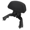 Motorcycle Rear Passenger Backrest Aluminum Alloy Rear Seat Backrest Cushion Pad with Bracket for Xmax300 2023 2024