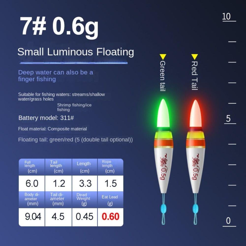 Led Light Float Indicator Rock Fishing Floats Hot. Electronic Fishing Float  Night Fishing