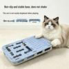 Bending Maze Cat Toy: Self-Entertainment Box with Teasing Bell Ball & Digging Hole.