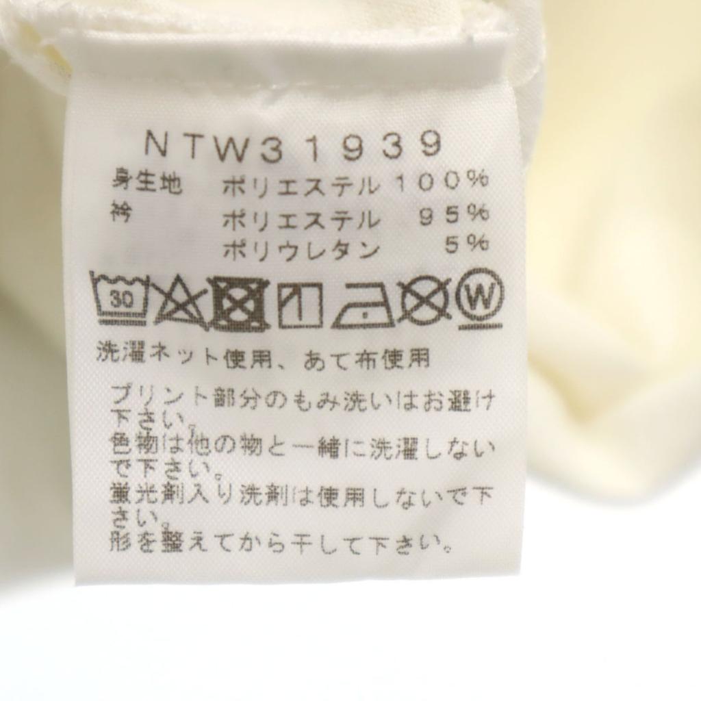 THE NORTH FACE Short sleeve T-shirt S White NTW31939 Outdoor Women Used