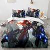 3D tisk League of Heroes Ložní souprava Single Twin Full Queen King Size Game Anime Bed Set Adolescent Kid Ložní souprava Povlečení