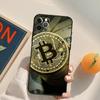Applicable To Apple Iphone15Plus Mobile Phone Case, Bitcoin Btc Mobile Phone Case, Painted And Anti-Drop Huawei Three