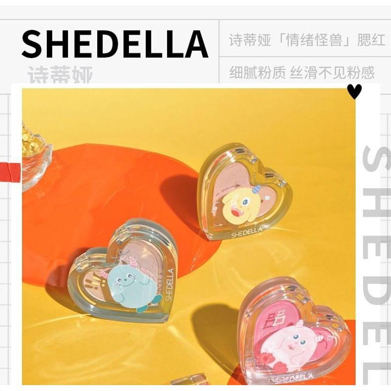 SHEDELLA - Heart Cheek Blusher - LM01-02