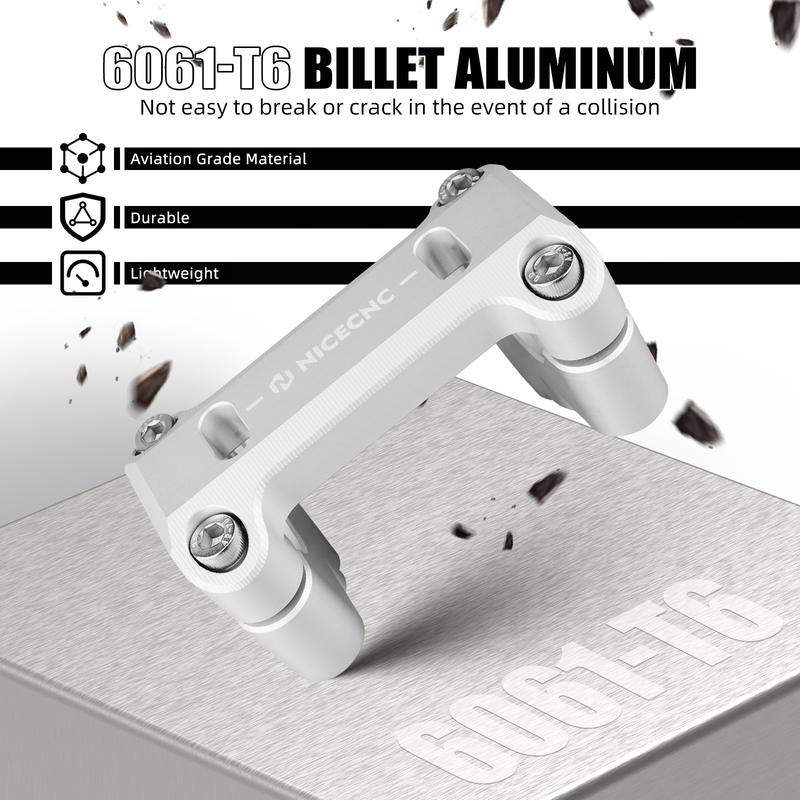 For BMW R1250GS R1200GS GSA Handlebar Riser 45MM R 1250 GS R1250GS Adventure 2019-2023 R 1200 GS R1200GS Adventure 2014-2018