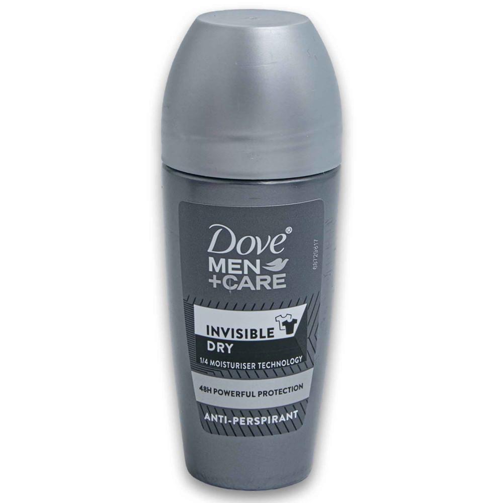 DOVE Antiperspirant Roll-On Men + Care Invisible Dry -