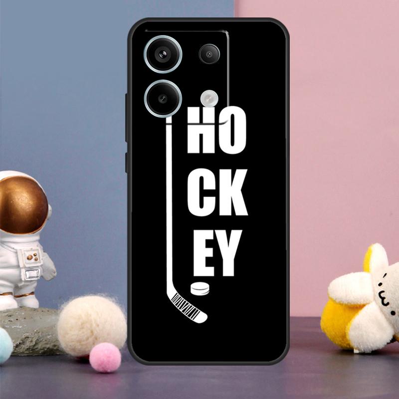 Ice Hockey Player Case For Xiaomi Redmi Note 14 9 10 11 12 13 15 Pro Plus Redmi 15 15C 10C 12C 13C 14C Cover