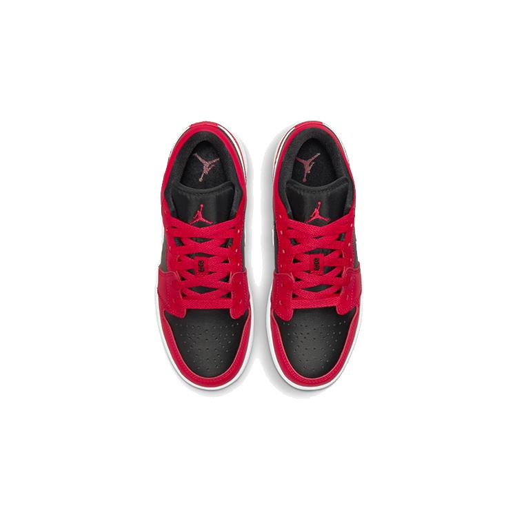 Jordan 1 Low Black Very Berry GS 553560-061