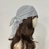 60cm*60cm Hairband Wrinkle Head Wraps Stylish Chemo Beanie Headwraps  All Season