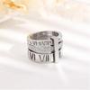 Starry Night European & American 3-in-1 Multi-Ring with Roman Lettering - Trendsetter Fashion Jewelry