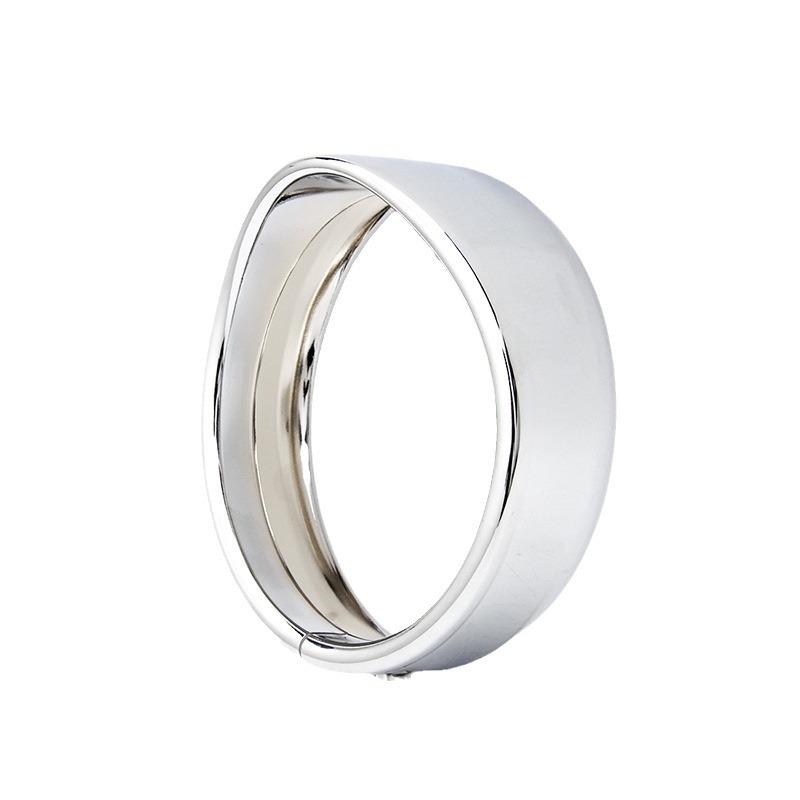 

Хромированный нержавеющий козырек фары для мотоцикла Harley 5,75 серебряный