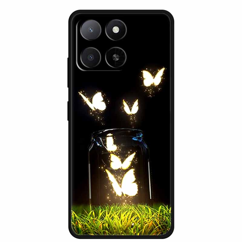 Für ZTE Blade A55 A35 Hülle Tiere Weiches Silikon TPU Handyhüllen Rückseite für ZTE Blade A35 BladeA55 Wolf Stoßfest Cool Capa