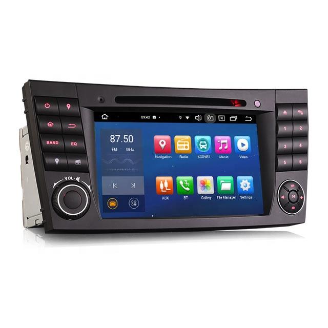 EU Erisin Wholesale ES8580E 7 Inch BT Android 12.0 CarPlay 4G Car Dvd Player for Benz E-Class W211 G Class W463 CLS Auto Radio