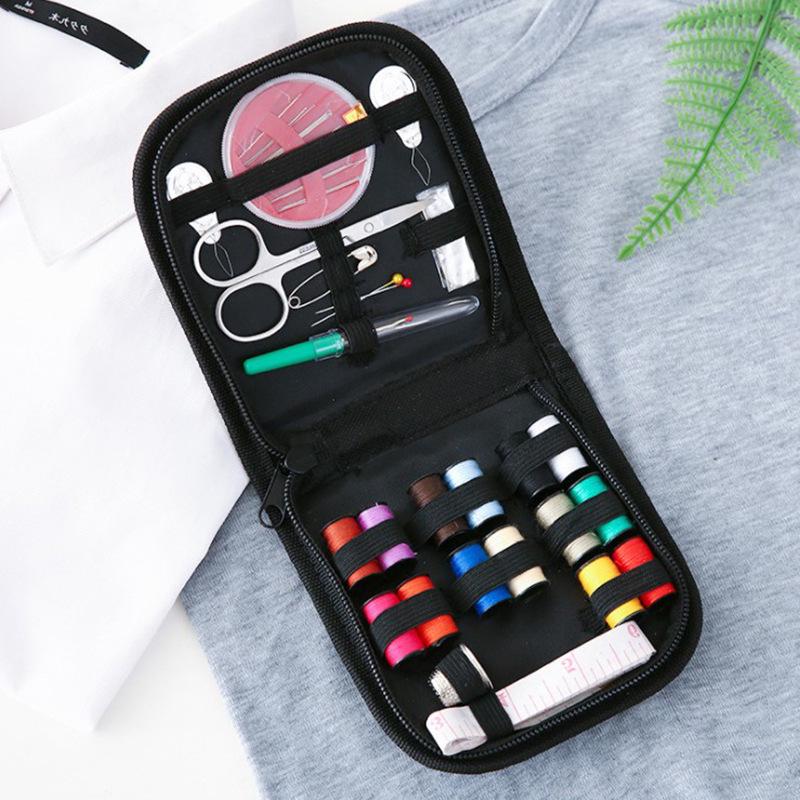 Portable Needle & Thread Storage Set: Travel Kit for Hand Sewing