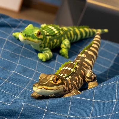 Cute Simulation Crocodile Plush Toys Stuffed Animal Alligator Soft Cotton Doll Sleeping Pillow Holiday Birthday Gifts for Kids